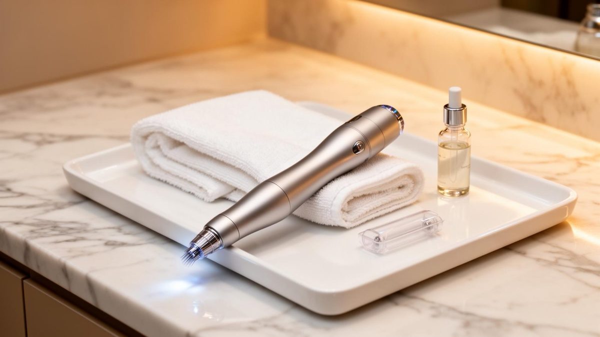 Microneedling device clinical setup Lansing MI
