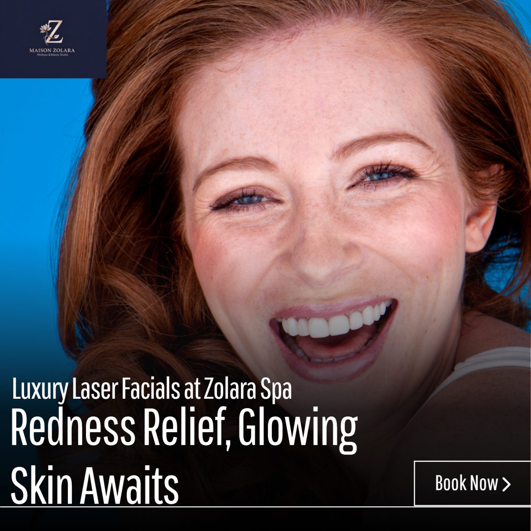 Laser Glow Facial 1064nm Nd:YAG for redness, glow, and gentle rejuvenation at Maison Zolara