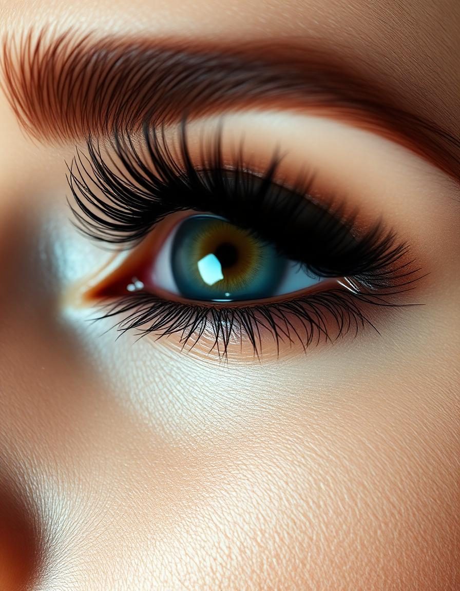 Virtual Lash Try-On – Maison Zolara Lansing model previewing lash extension styles volume and length at Maison Zolara Lansing MI