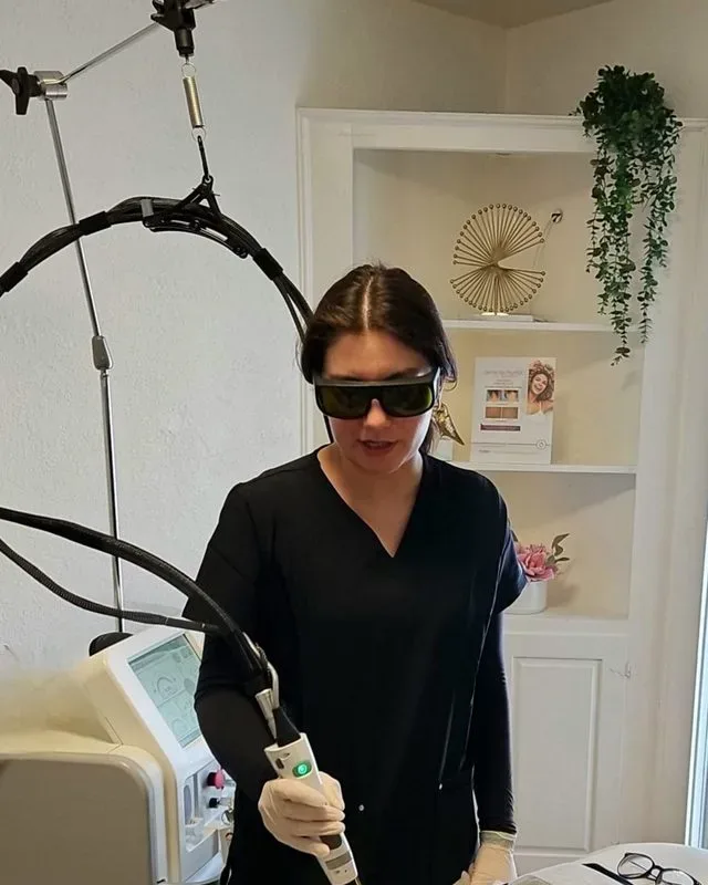 Facial treatment at Maison Zolara Lansing
