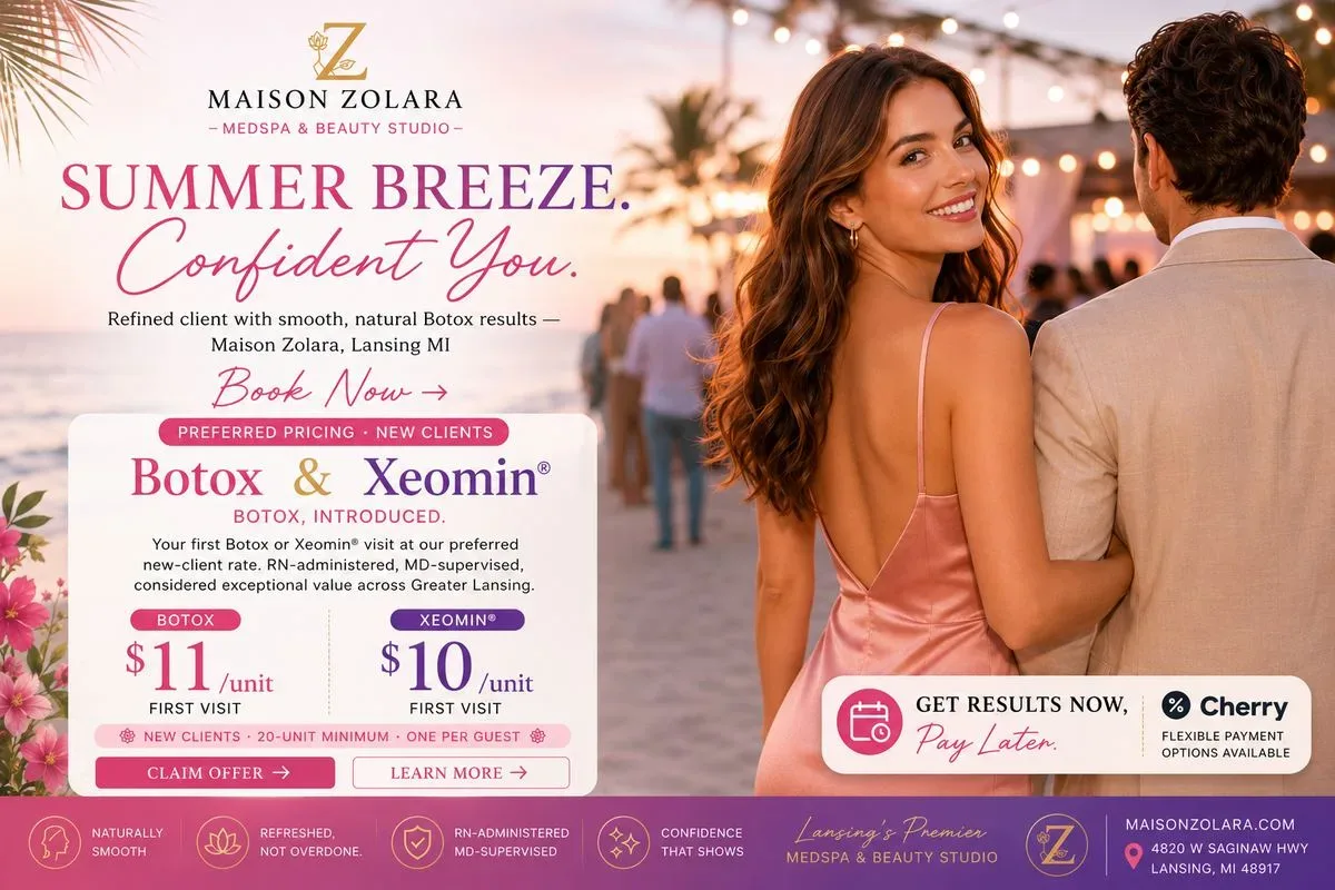 Neuromodulator treatment — New Client offer at Maison Zolara