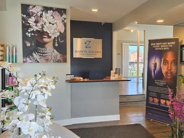 Maison Zolara lobby and reception area